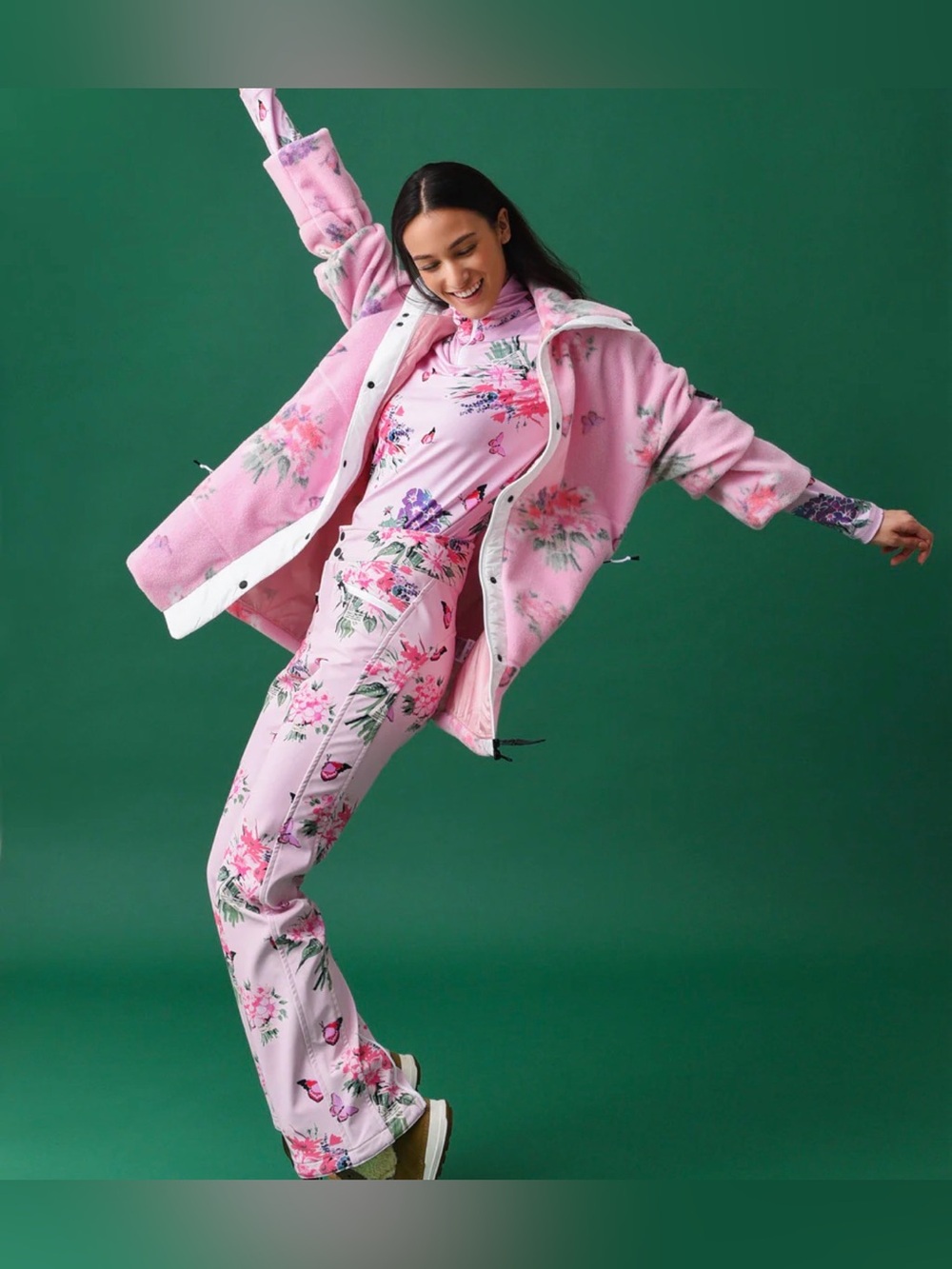 LoveShackFancy x Bogner Fire + Ice Fleece Jacket in XS
